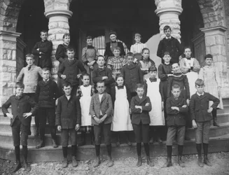 Klas van juffrouw Wither op Alexis I. du Pont School, 1894